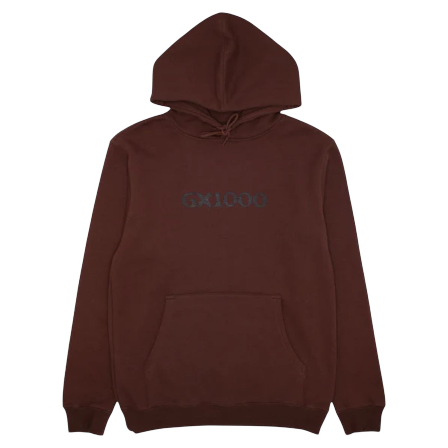 GX1000 OG LOGO HOODIE BROWN BLACK