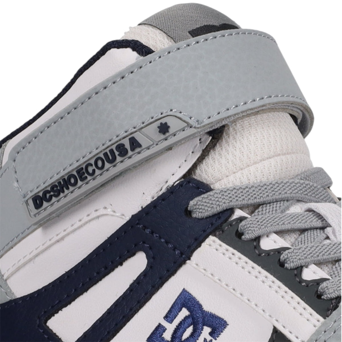 DC YOUTH PURE HIGH TOP EV GREY BLUE WHITE