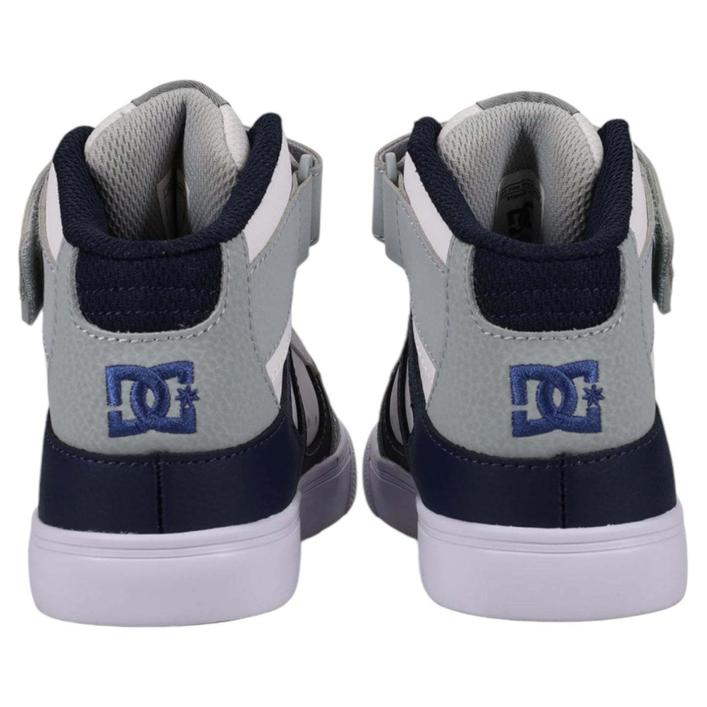 DC YOUTH PURE HIGH TOP EV GREY BLUE WHITE