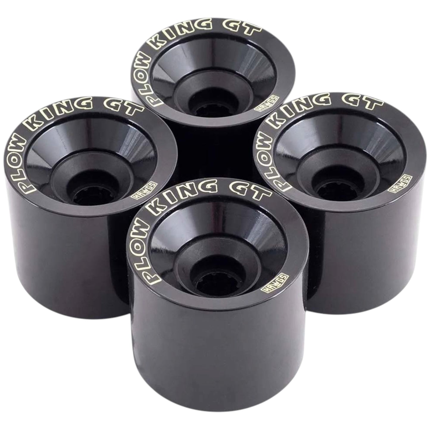 LANDYACHTZ PLOW KING GT 74mm 76a GLOSSY BLACK