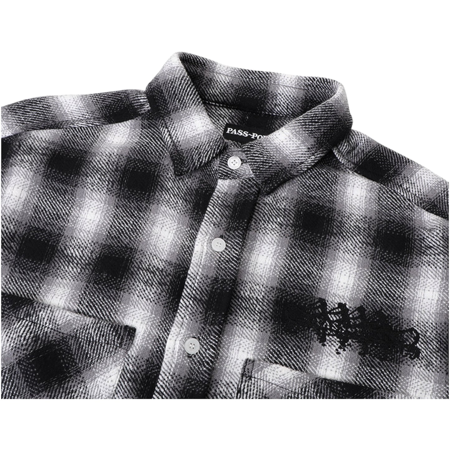 PASSPORT CANOE WORKERS FLANNEL GREY
