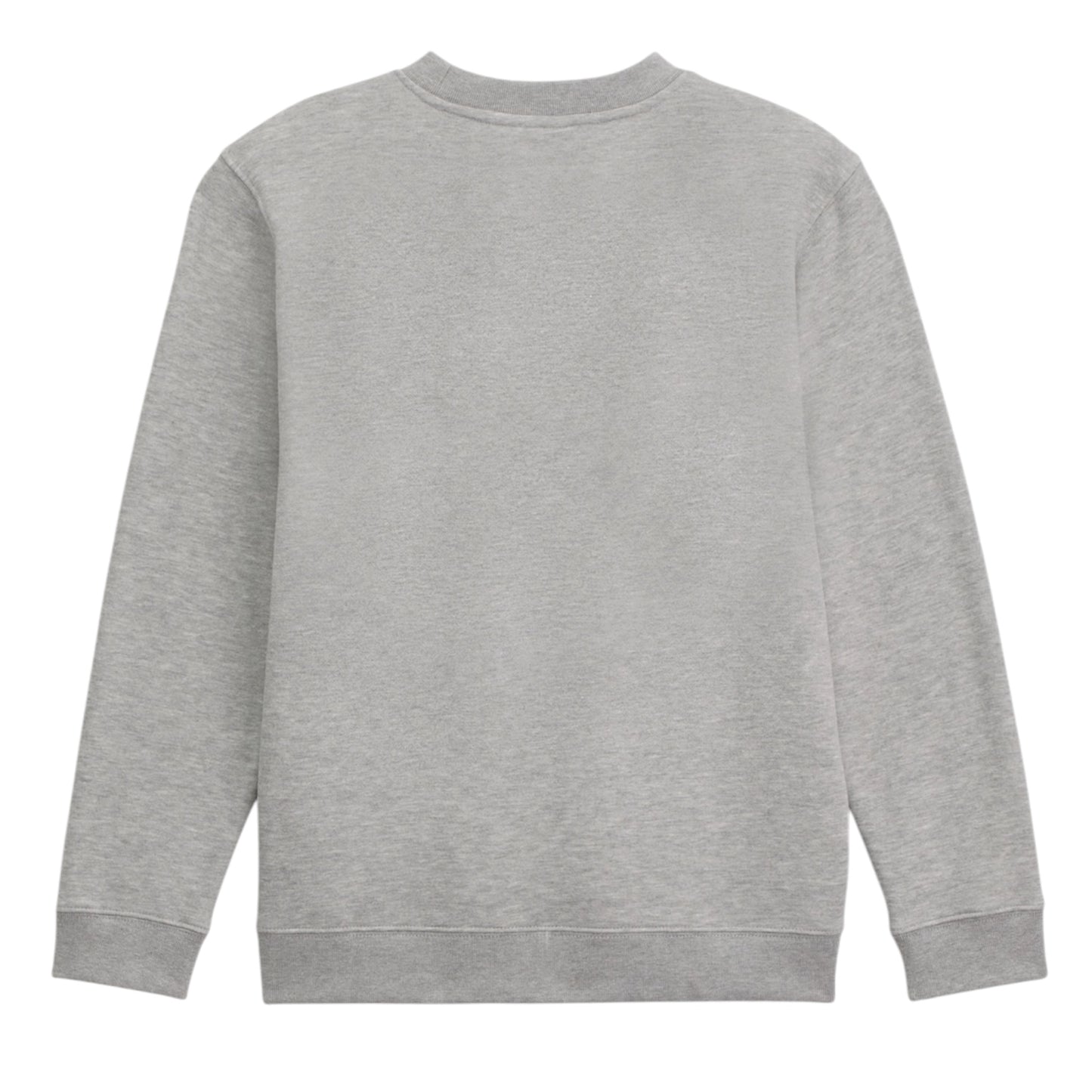 VANS BOYS STRETCH LOGO CREW CEMENT HEATHER