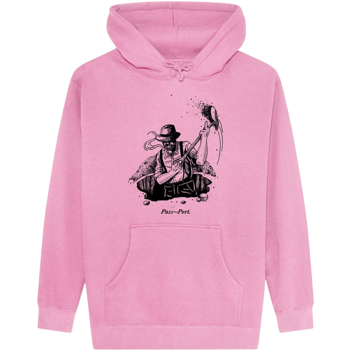 PASSPORT DIG HOOD PINK