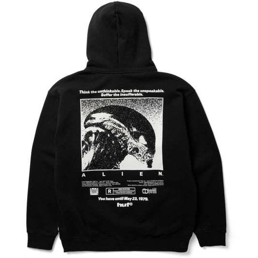 HUF FOSSILIZED PO HOODIE BLACK
