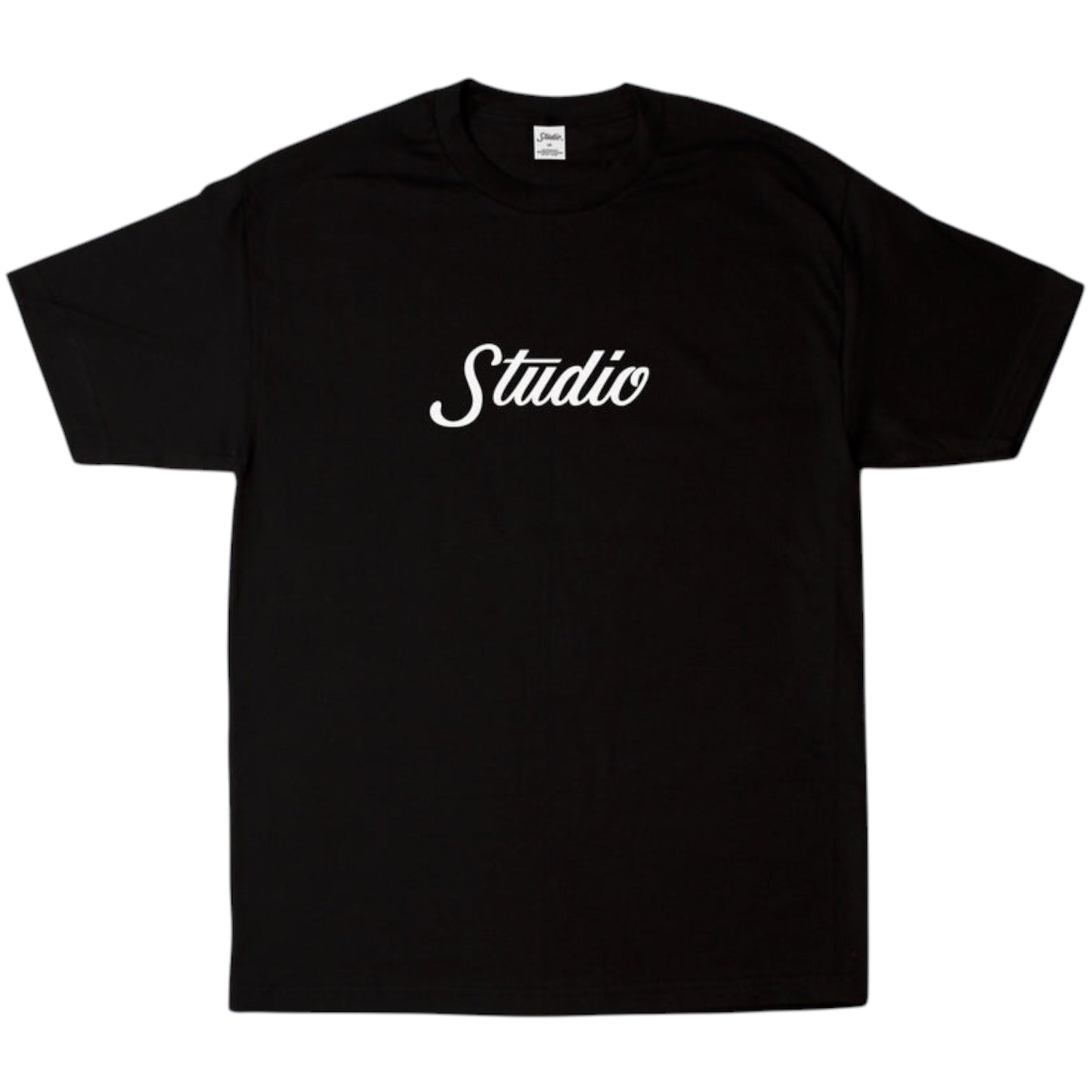 STUDIO BIG PRINT TEE BLACK