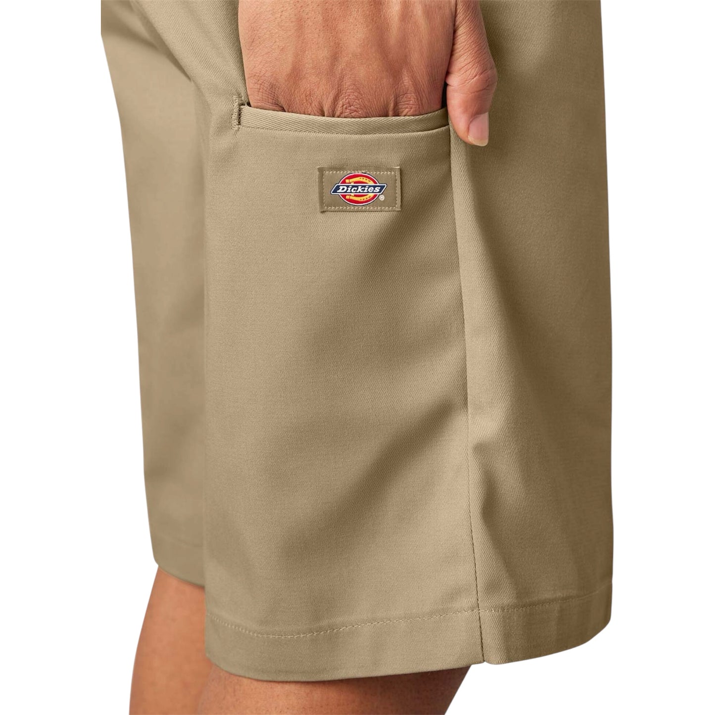DICKIES MENS 13” MULTI POCKET WORK SHORT KHAKI