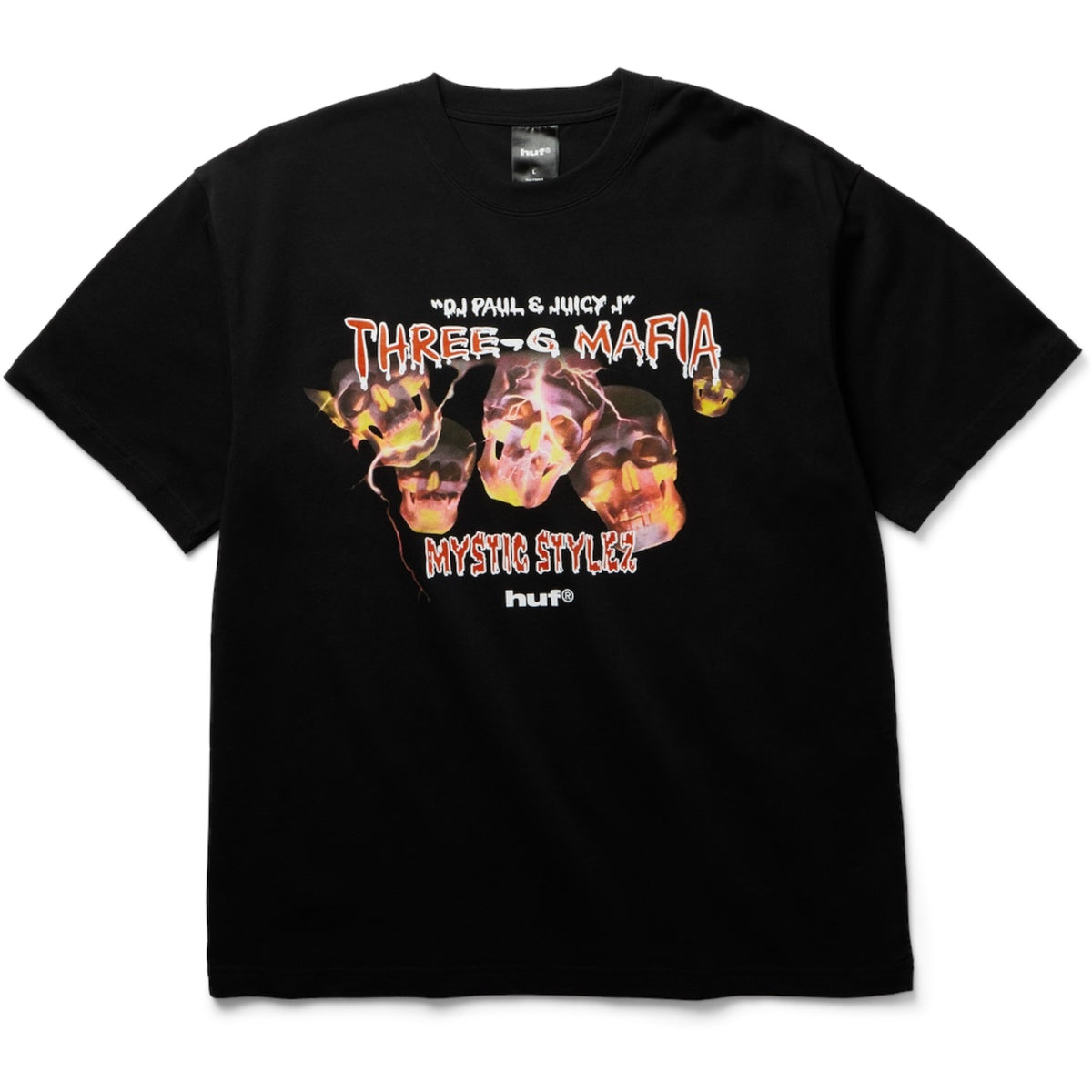 HUF MYSTIQUE STYLES SS TEE BLACK