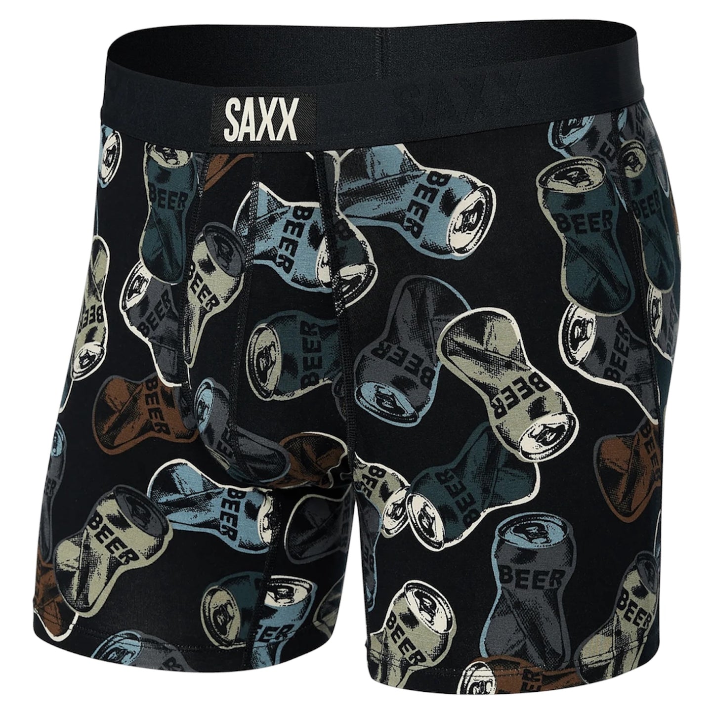 SAXX VIBE SUPER SOFT BOXER BRIEF FRIDAY NIGHT CAMO