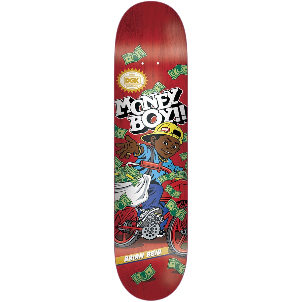 DGK REID PAPER CHASER DECK 8.1