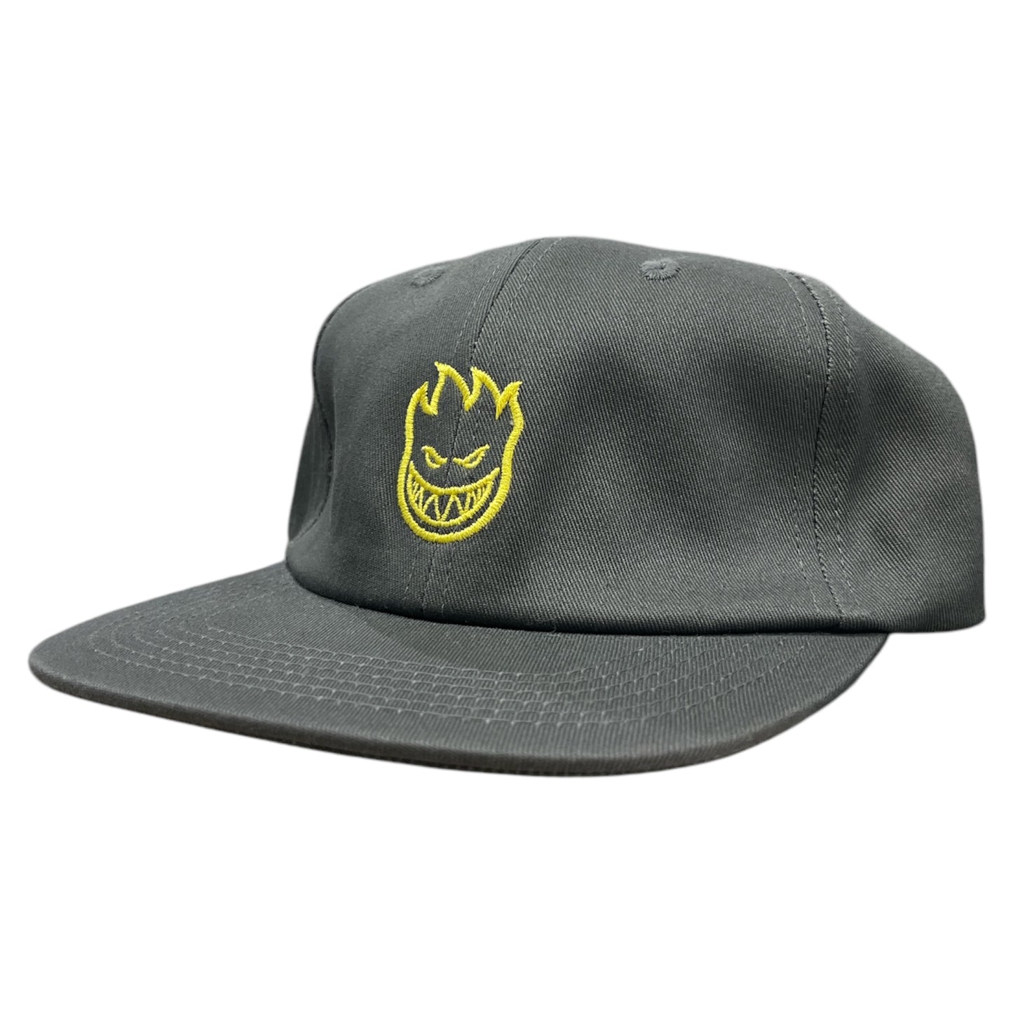 SPITFIRE LIL BIGHEAD STRAPBACK GRIS FONCÉ JAUNE
