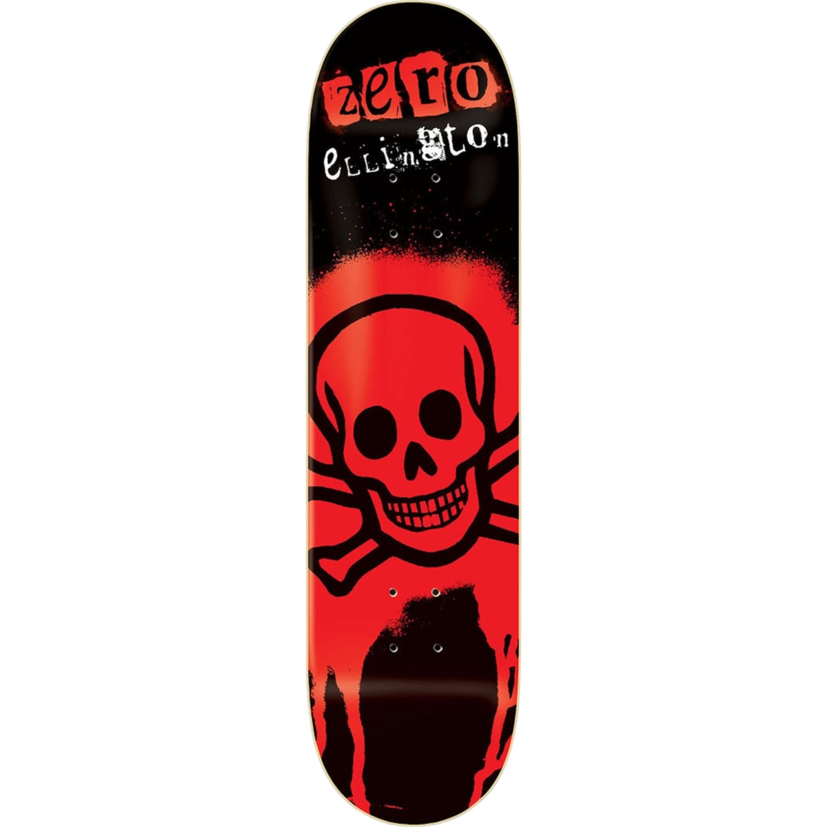 ZERO ELLINGTON STENCIL 30 YEAR REISSUE DECK 8.25