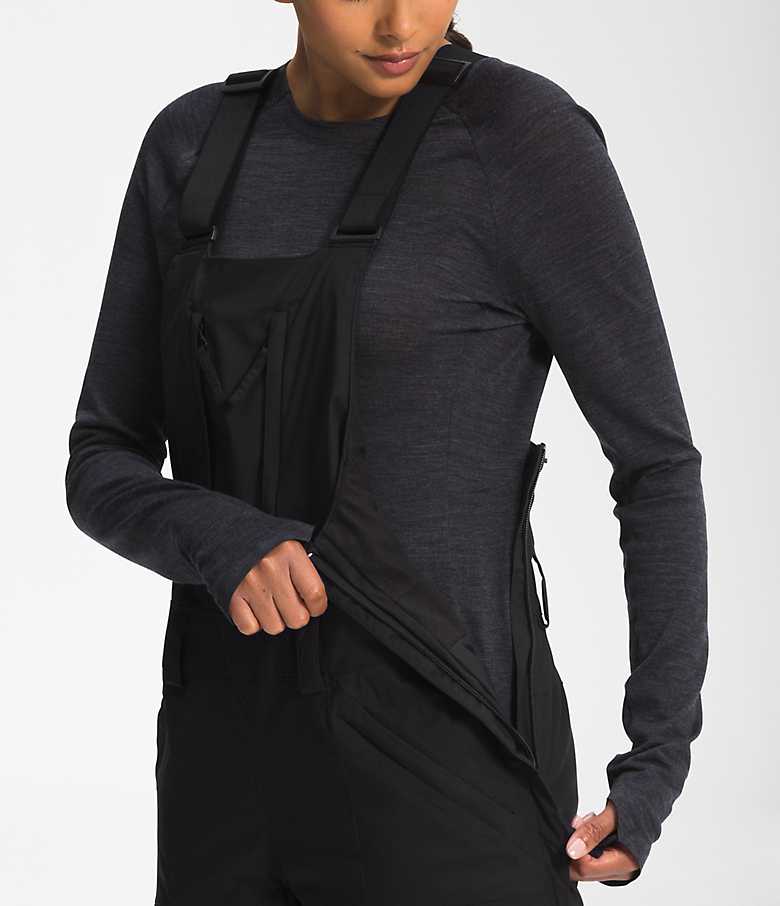 THE NORTH FACE WOMENS FREEDOM INS BIB PANT BLACK