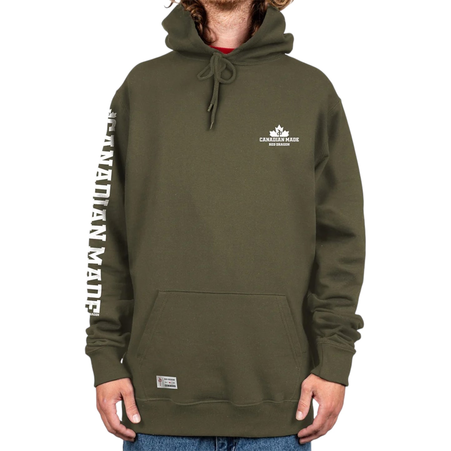 RDS CDN HOODIE CANADIAN MADE MILITARY GREEN