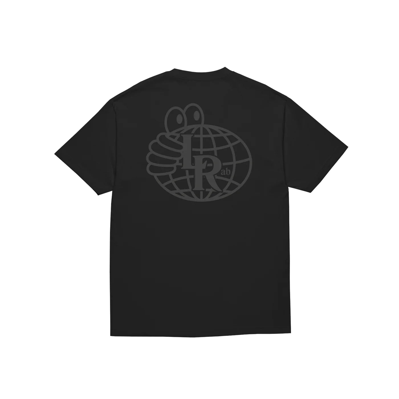 LAST RESORT ATLAS MONOGRAM SS TEE BLACK GREY