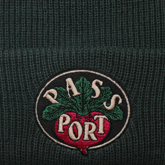 PASSPORT RADISH BEANIE PINE GREEN