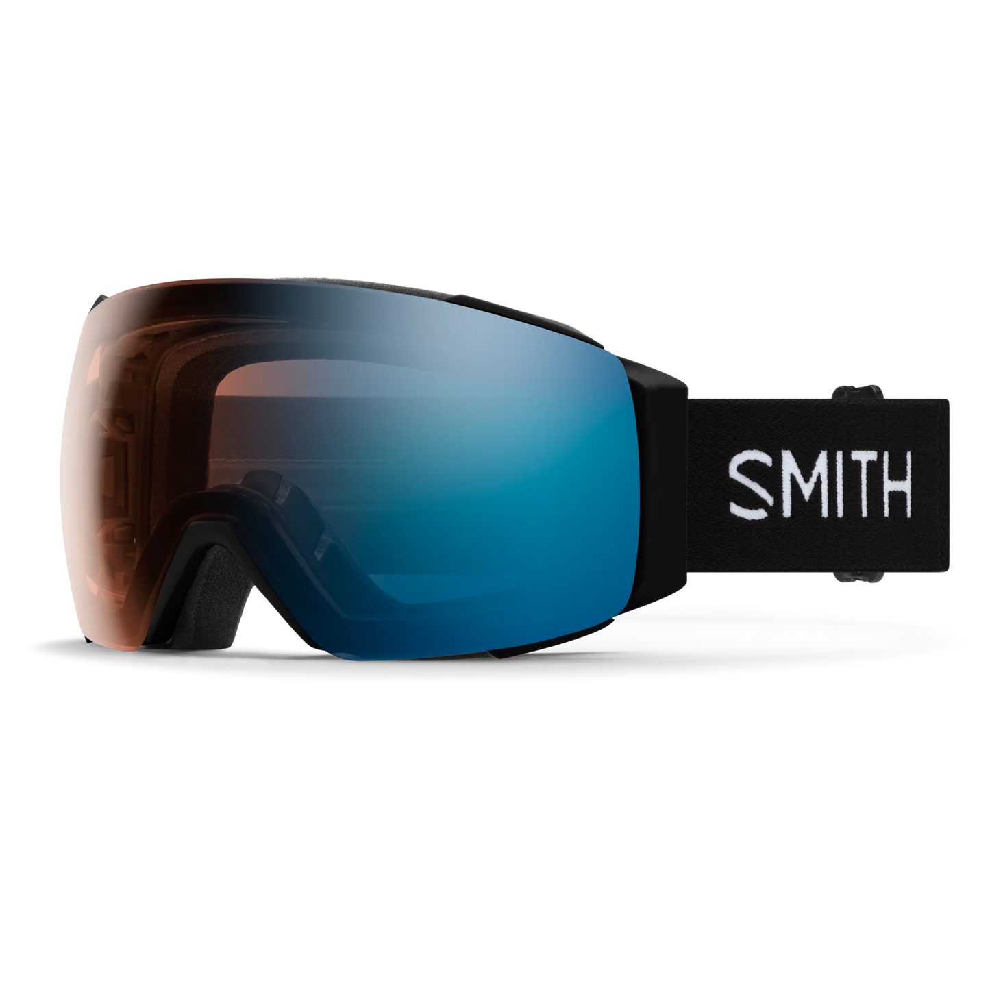 SMITH I/O MAG BLACK LOW BRIDGE FIT CHROMAPOP PRO PHOTOCHROMIC BLUE MIRROR CHROMAPOP STORM BLUE SENSOR MIRROR