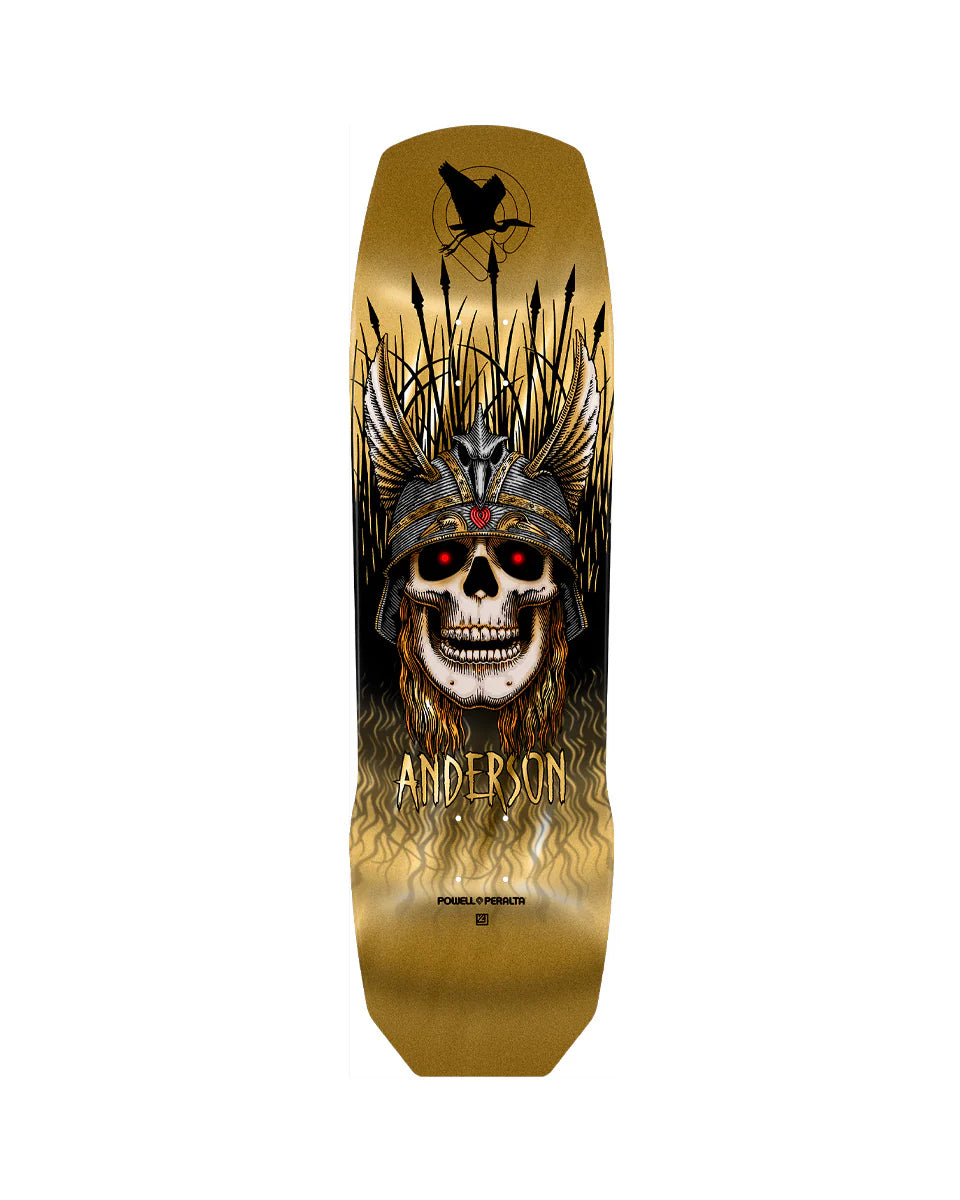POWELL PERALTA ANDERSON HERON 3 GOLD FOIL 9.13