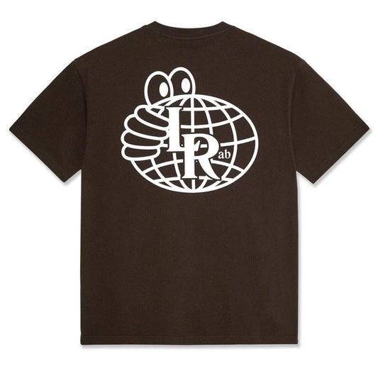 LAST RESORT ATLAS MONOGRAM SS TEE DARK BROWN