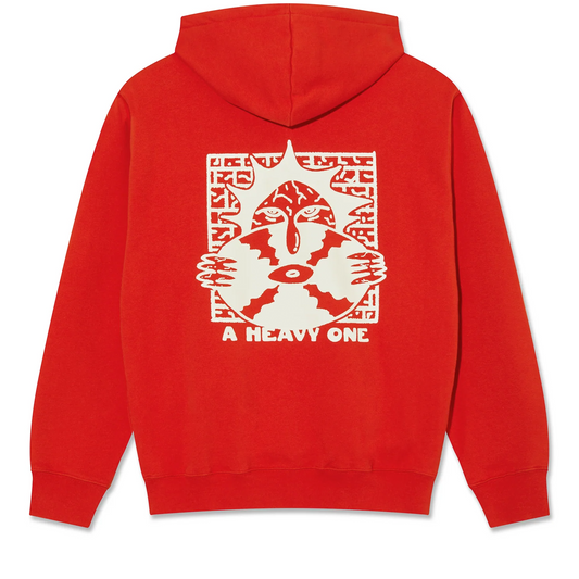 POLAR DAVE HOODIE POLAR SKATE CLUB RED