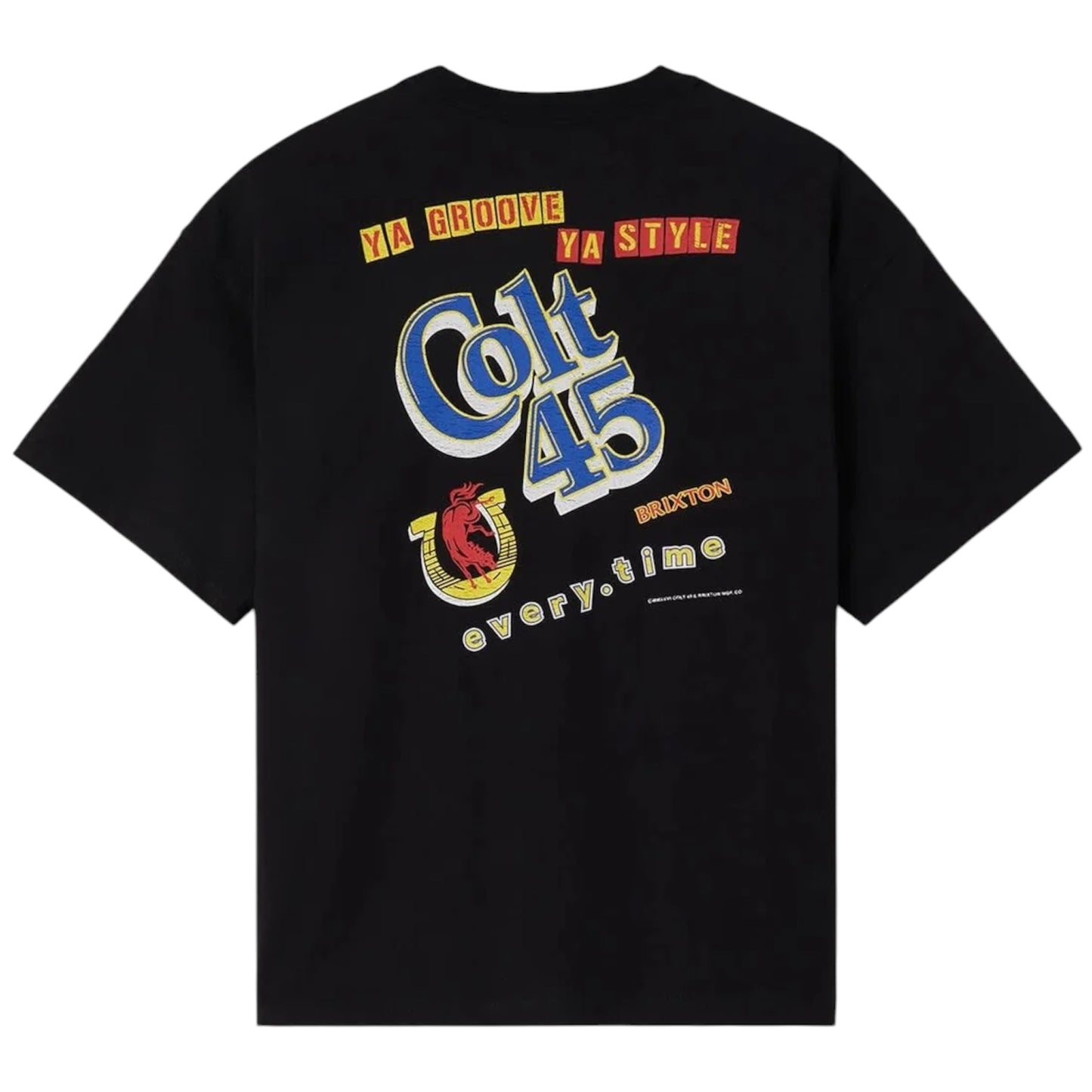 BRIXTON X COLT 45 EVERYTIME OVERSIZE TEE