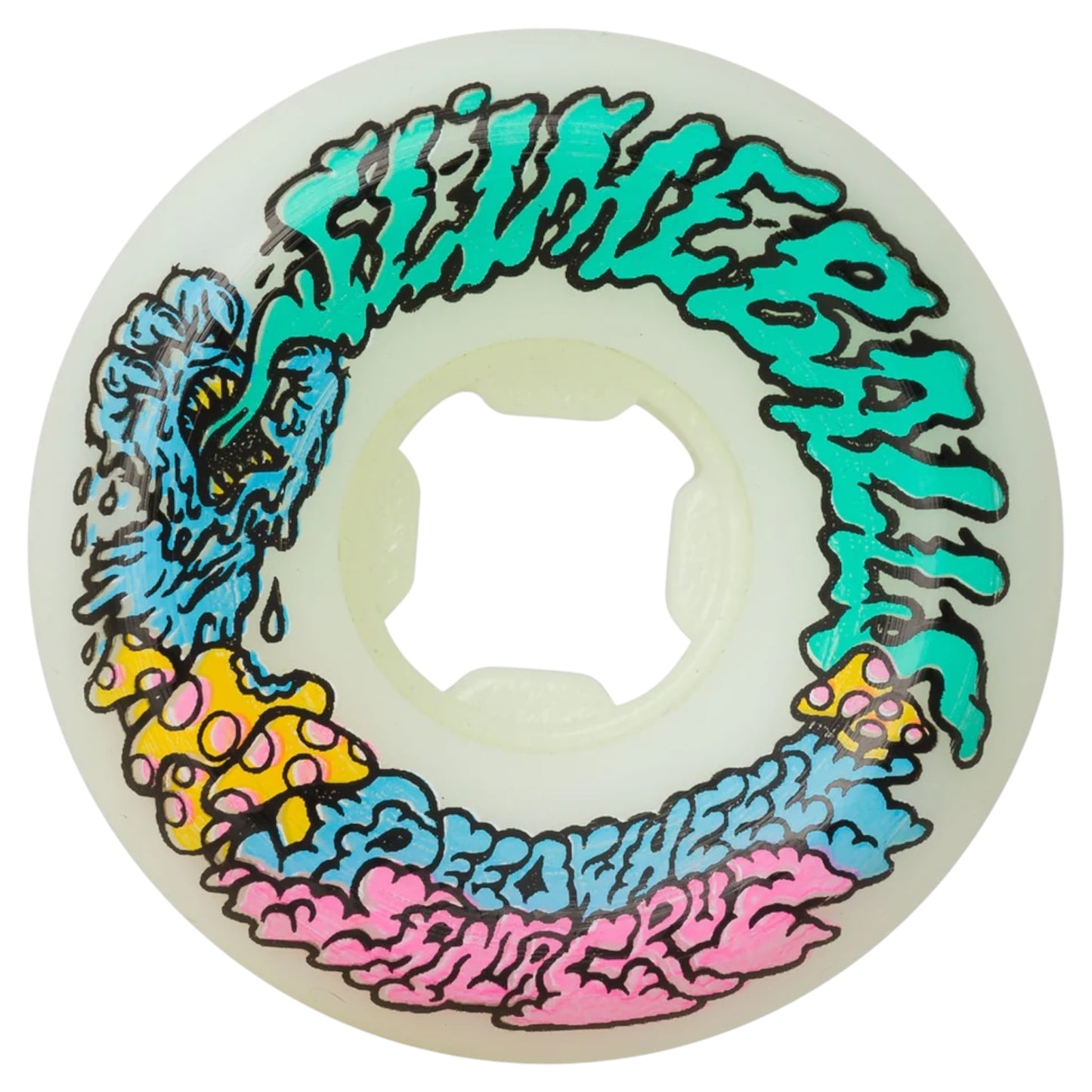 SLIME BALLS VOMIT MINI WHEELS 97A WHITE