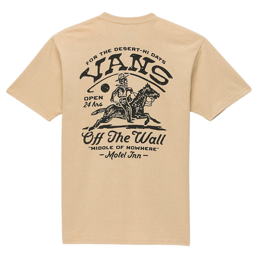VANS MIDDLE OF NOWHERE TEE TAUPE