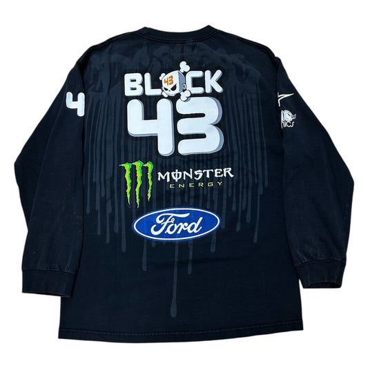 Y2K KEN BLOCK X DC SHOES MONSTER LONGSLEEVE BLACK