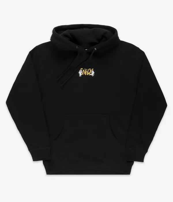 SWEAT À CAPUCHE SNACK BONNES MAINS NOIR