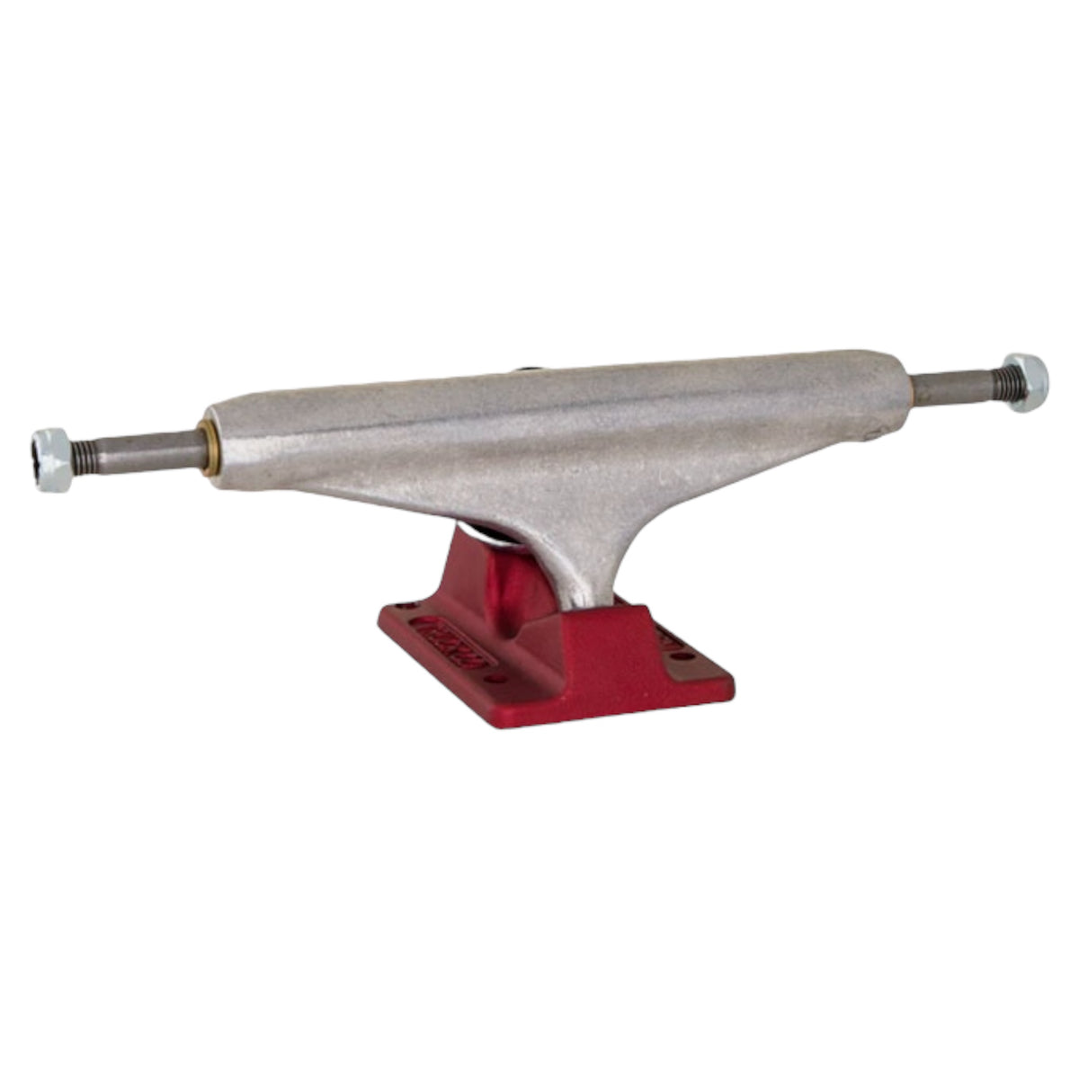 INDEPENDENT STAGE 11 HOLLOW SILVER ANO RED TRUCKS