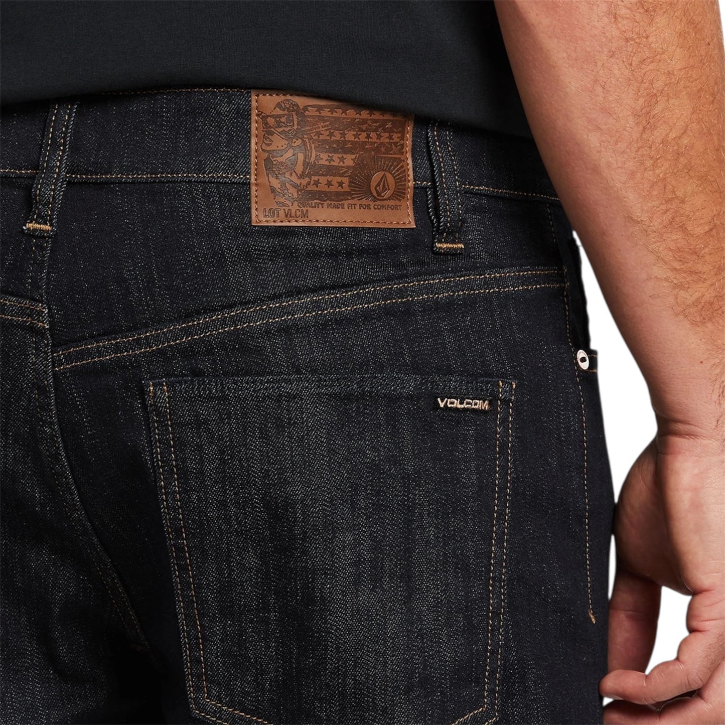 VOLCOM SOLVER DENIM RINSE