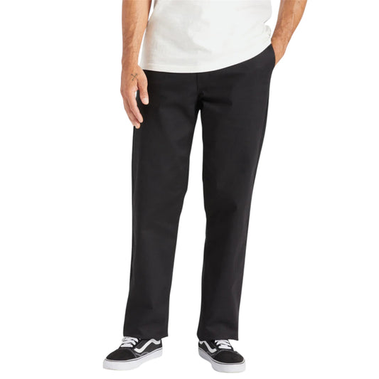 BRIXTON CHOICE CHINO RELAXED FIT PANT BLACK