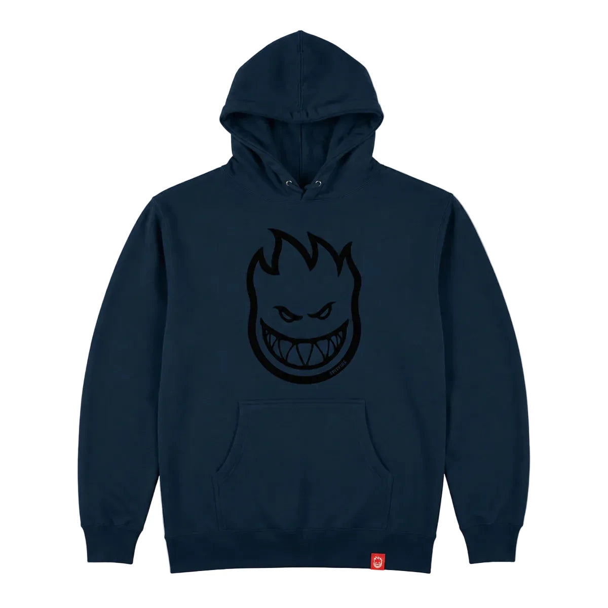 SPITFIRE BIGHEAD PULLOVER NAVY W/ BLACK PRINT
