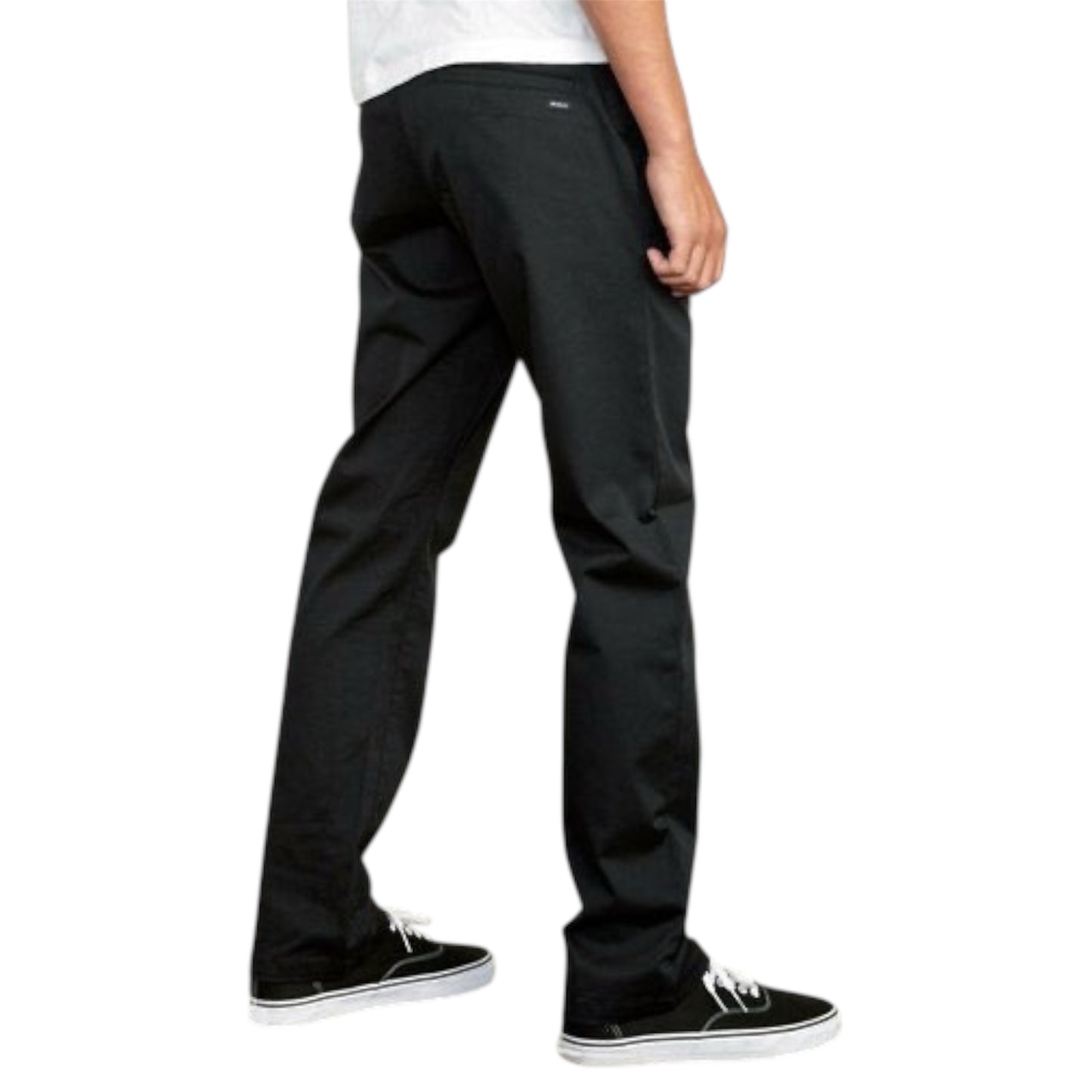 RVCA WEEKEND STRAIGHT FIT STRETCH PANT BLACK