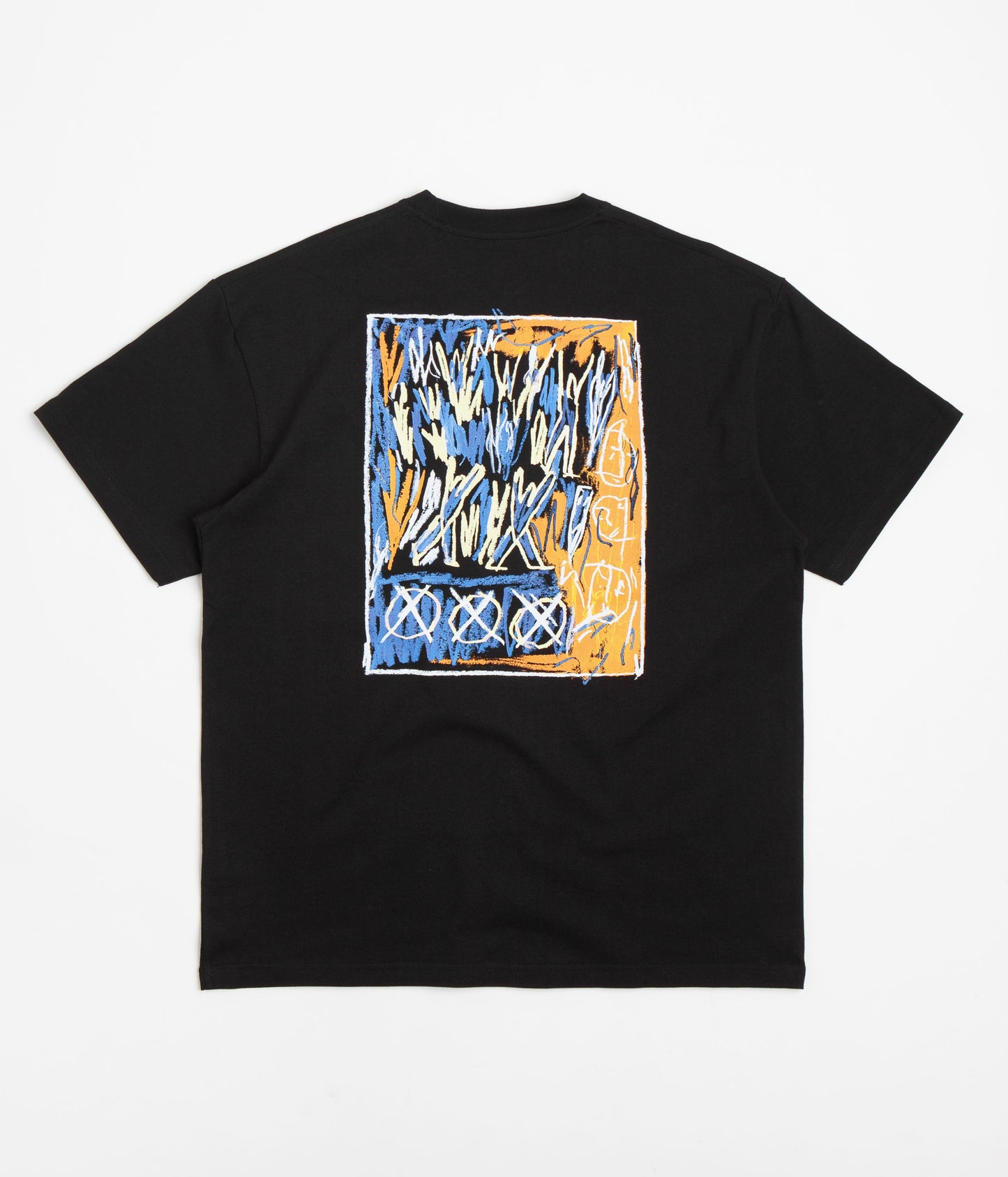 T-SHIRT POLAR FEU DE CAMP NOIR