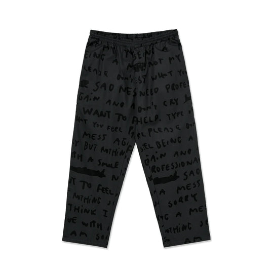 POLAR SAD NOTES SURF PANTS GRAPHITE