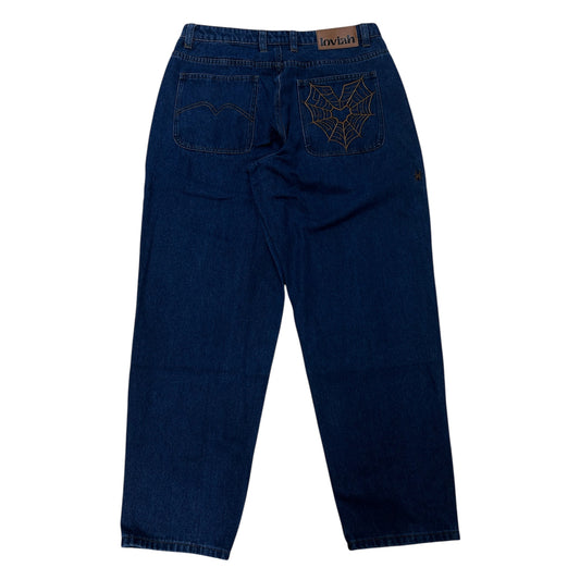 LOVIAH 1990 BAGGY SPIDERMAN 5 POCKET DENIM PANTS INDIGO