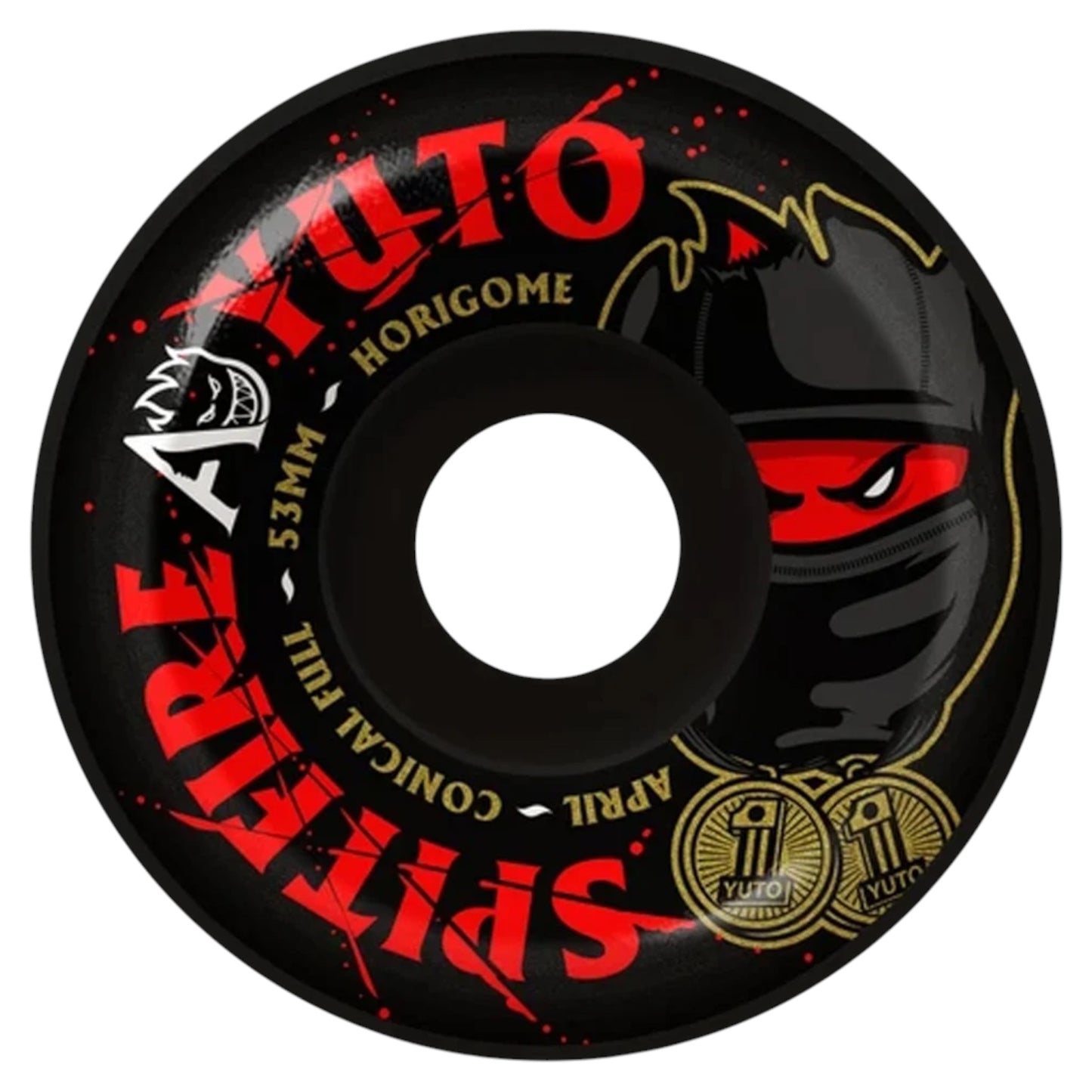 SPITFIRE APRIL YUTO CONICAL FULL BLACK 99D