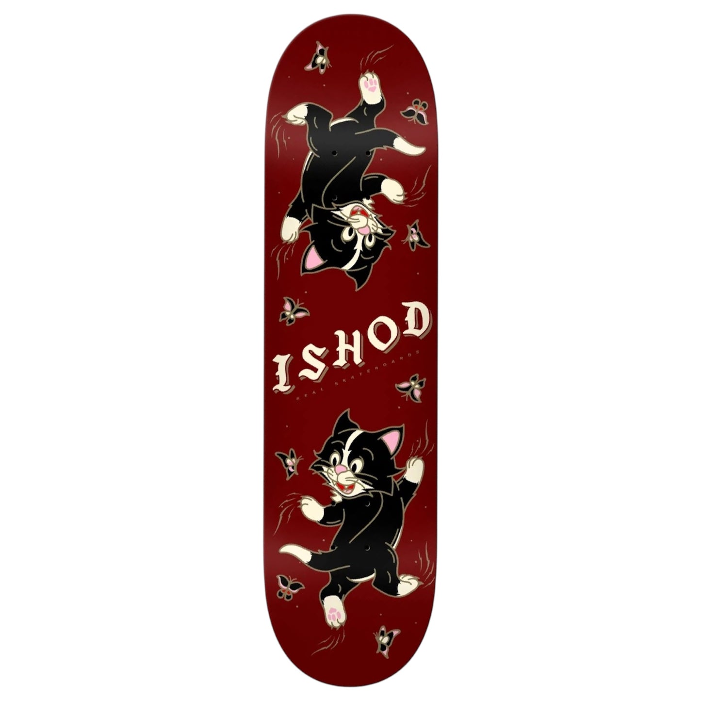 REAL ISHOD KITTEN SCRATCH TWIN TAIL DECK 8.25