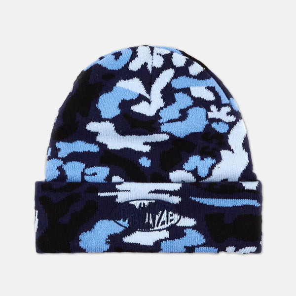 BRONZE 56K CAMO FLEECE BEANIE BLUE – Rumor Boardshop