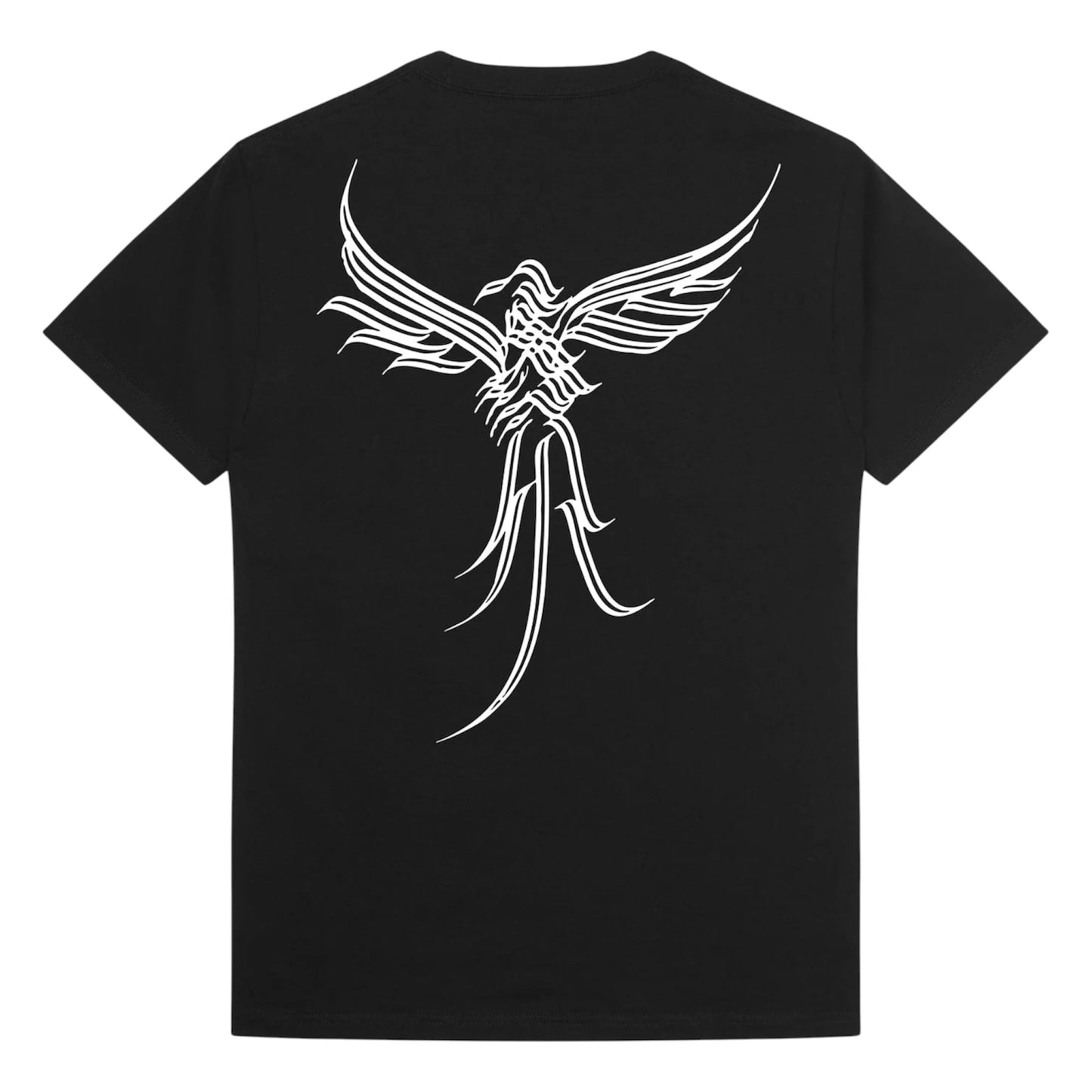 PASSPORT CALLIGRAPHY TEE BLACK