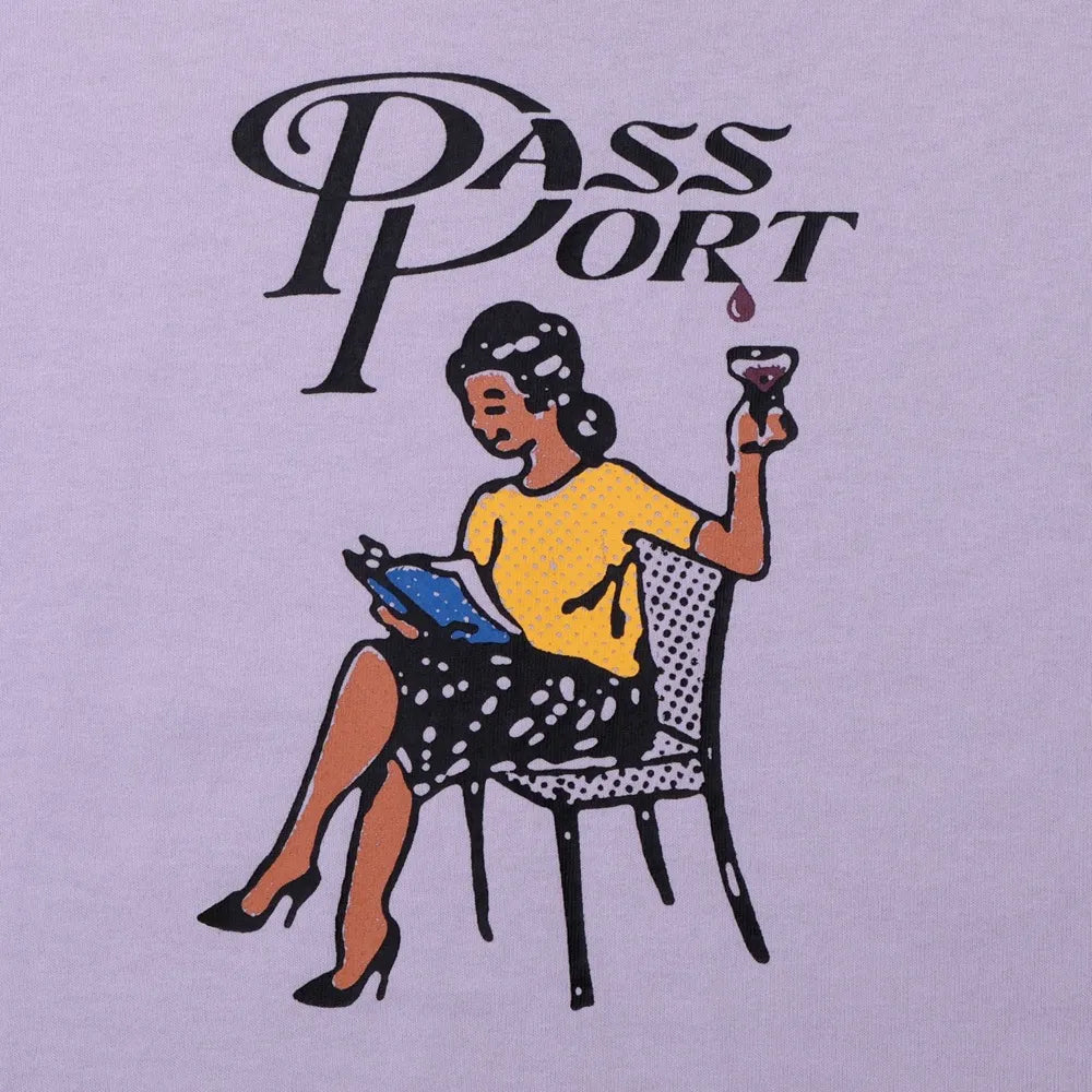 PASSPORT MINIMAL OUTPUT TEE LAVENDER