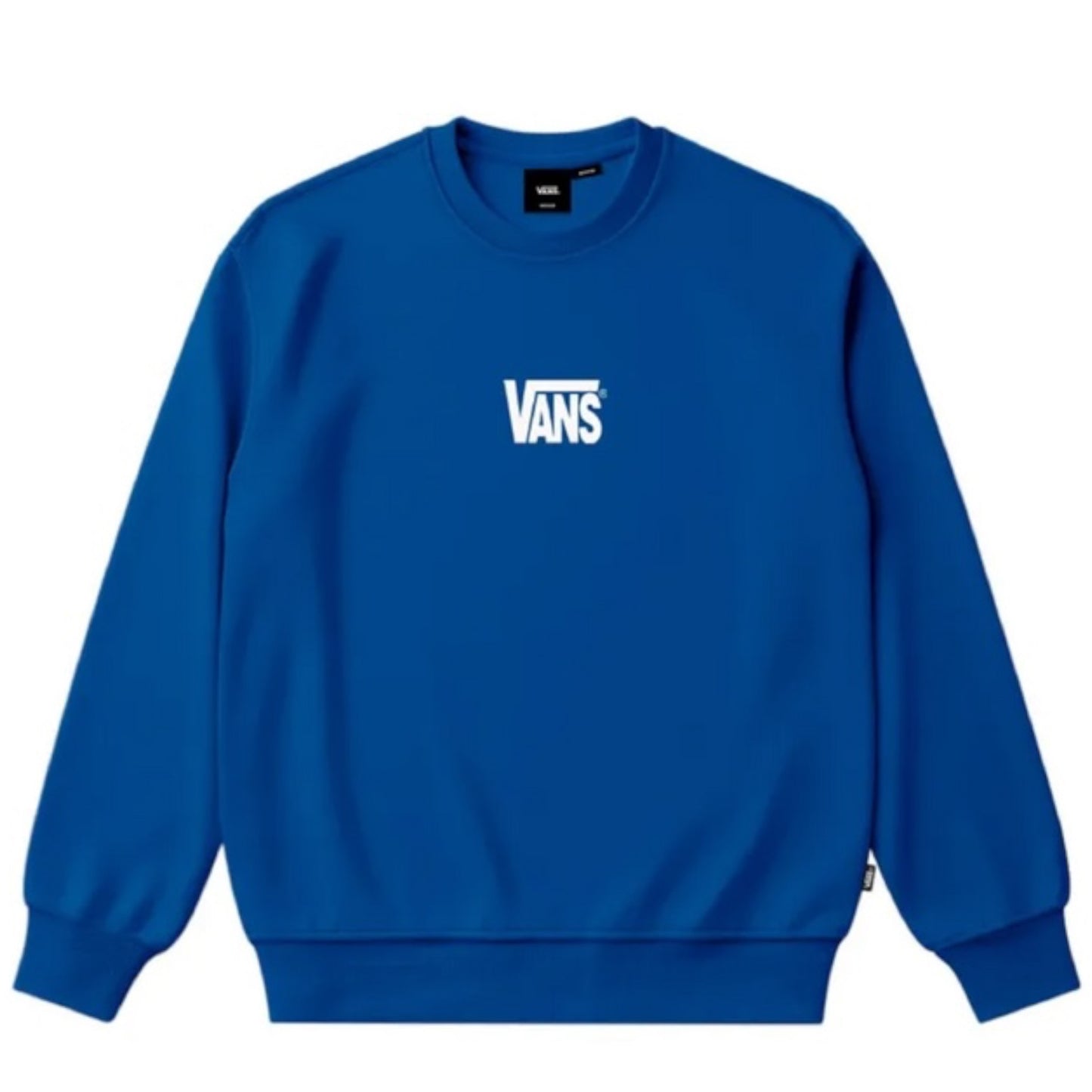 VANS BOYS STRETCH LOGO CREW CLASSIC BLUE
