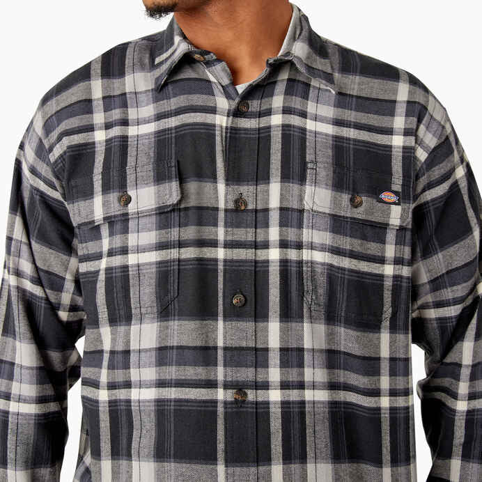 DICKIES FLEX FLANNEL RELAXED BLACK/GREY/MULTI