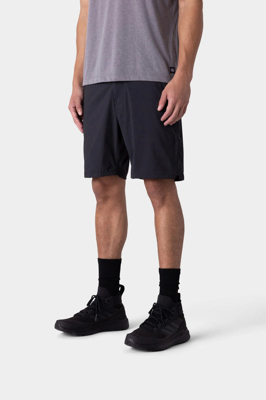 686 EVERYWHERE FEATHERLIGHT CHINO SHORT BLACK