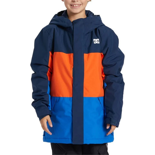 DC DEFY YOUTH JACKET BLUE RED