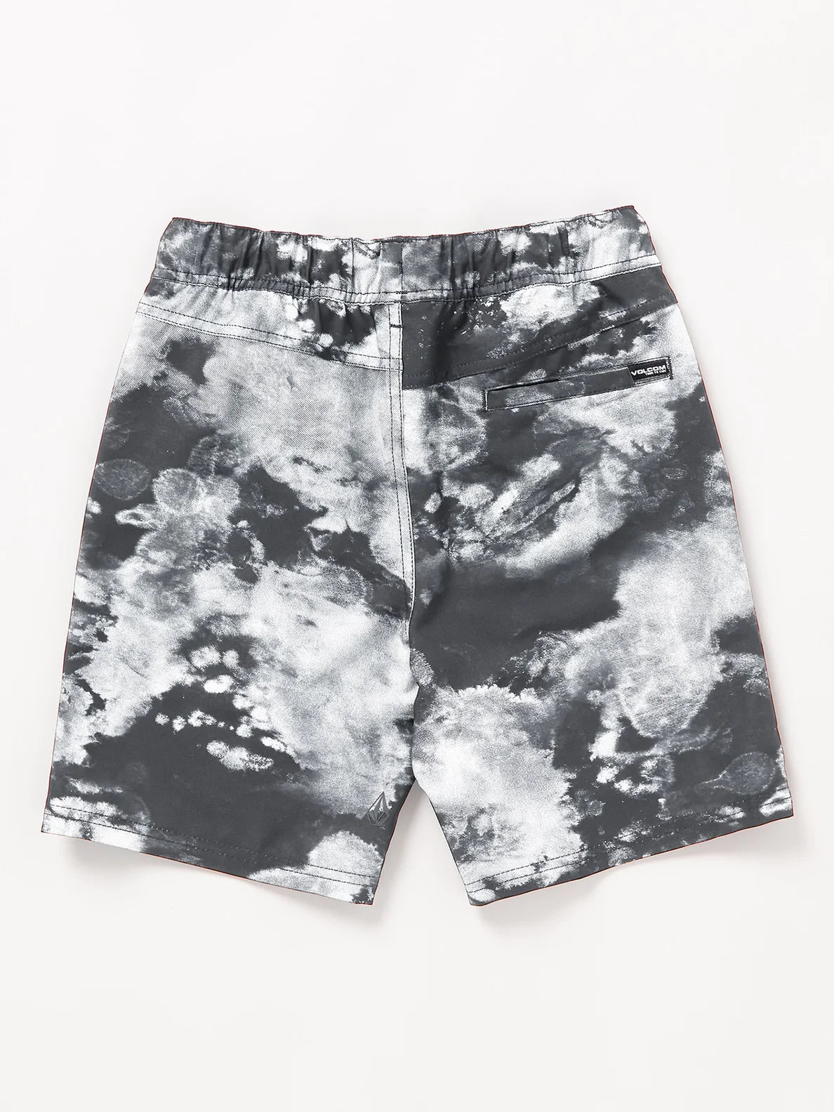 SHORT VOLCOM ASPHALT BEACH EW HYBRID NOIR/BLANC