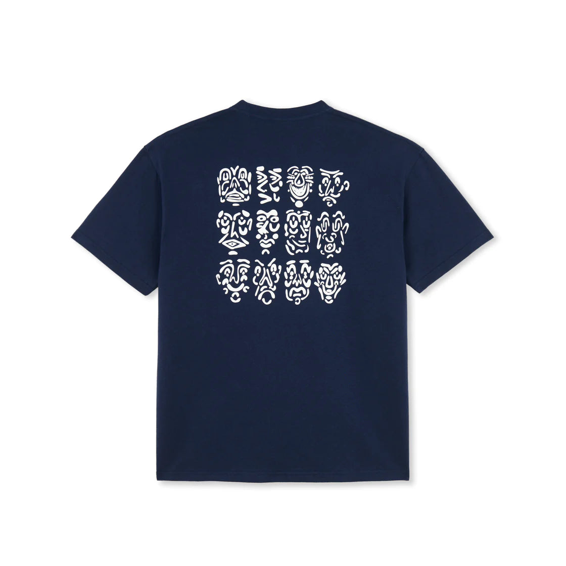 POLAR 12 FACES TEE DARK BLUE