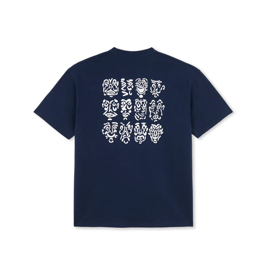 T-SHIRT POLAR 12 FACES BLEU FONCÉ