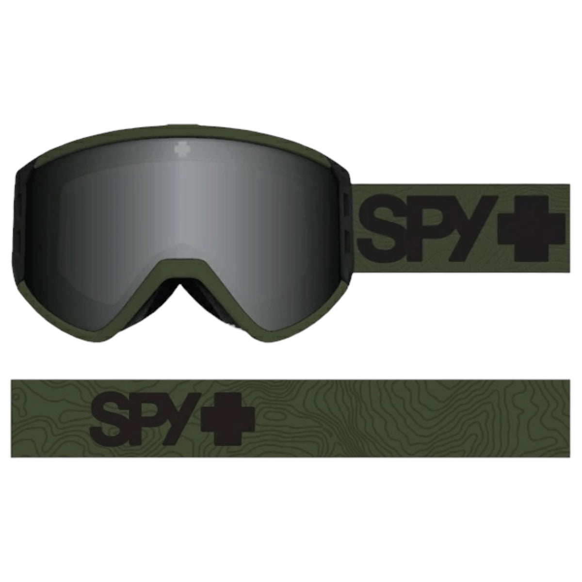SPY RAIDER OLIVE TOPO BRONZE BLACK MIRROR GOGGLE 2027