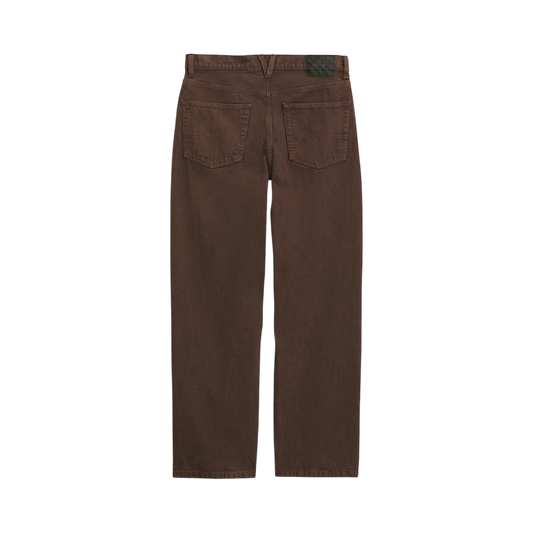 VANS CHECK-5 LOOSE DENIM PANY DARK BROWN